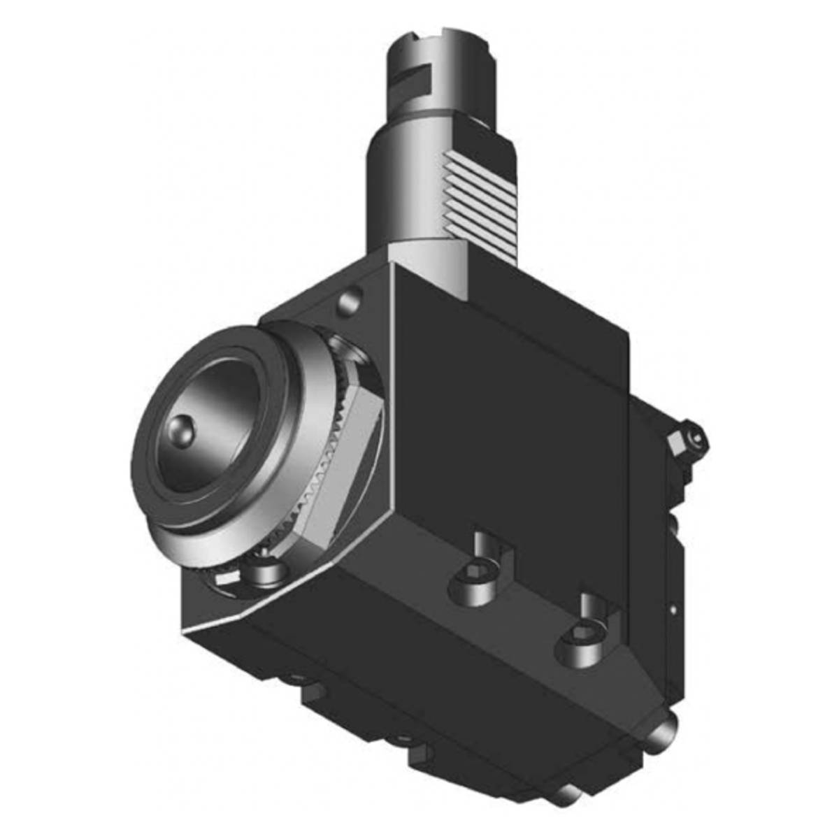ADC,TCCセット Mazak QTNX 100 + SQT 10 Serisi Canlı Takım VDI40 - Açılı Kafa