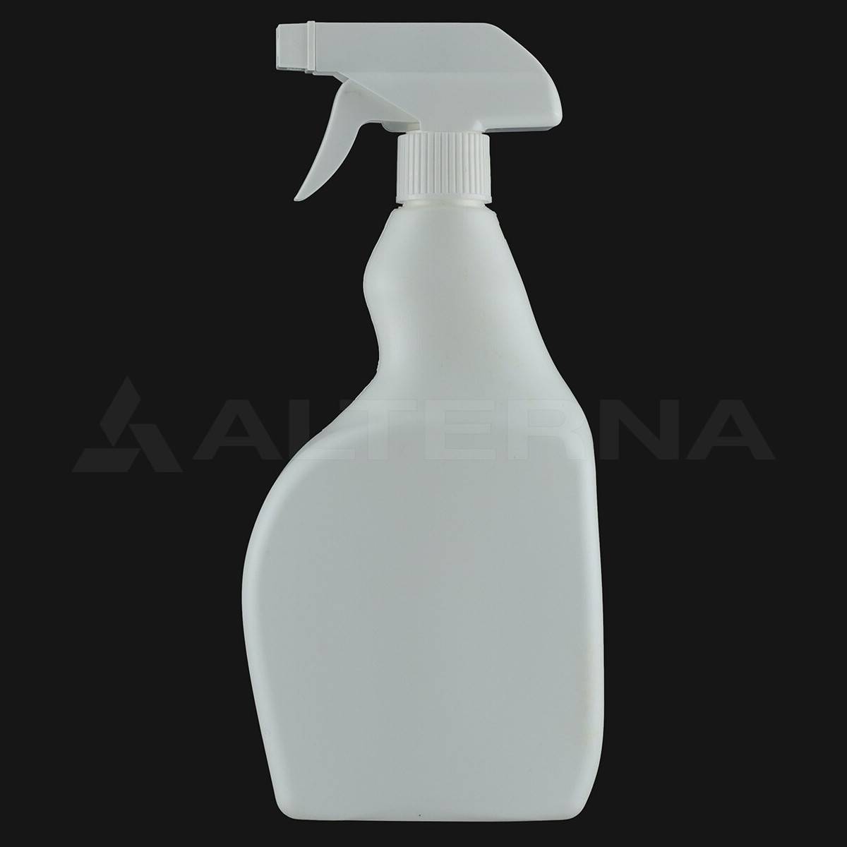 32 oz. White HDPE Trigger Spray Bottle with 28/400 White Polypropylene  Sprayer