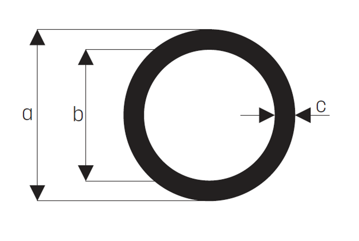 Aluminium Round Tube Profile