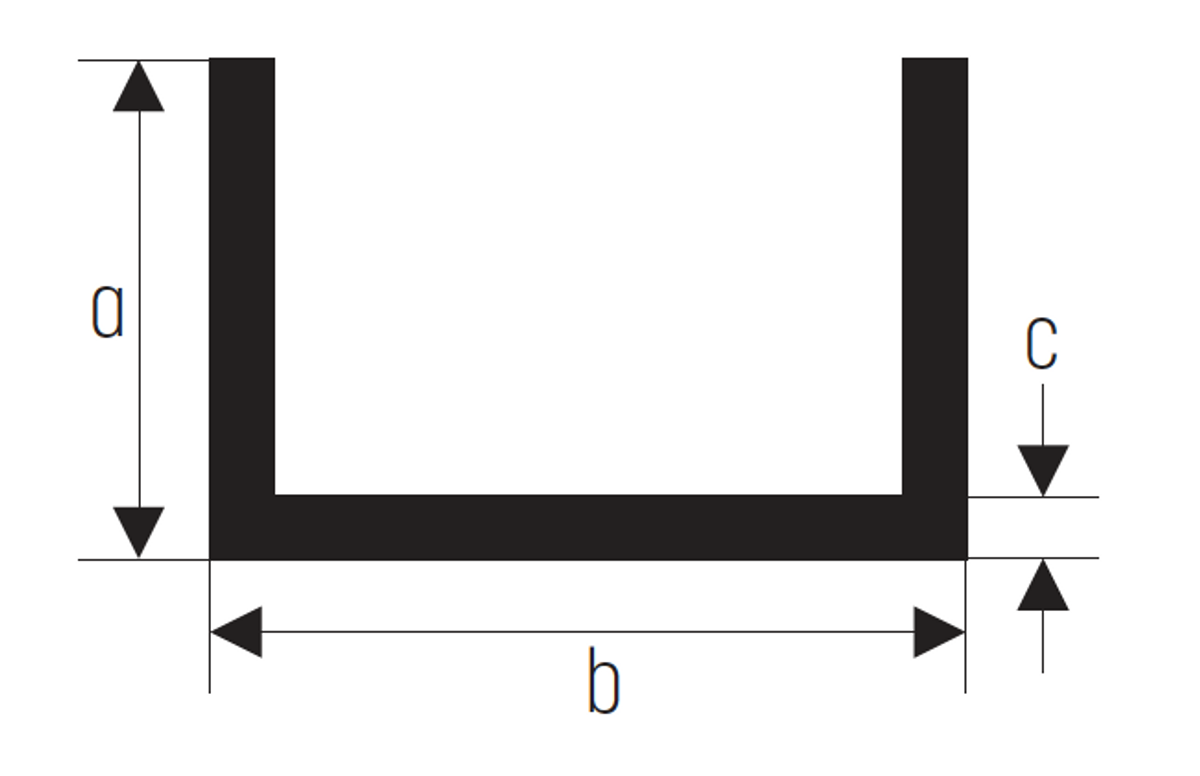 Aluminium U Channel Profile