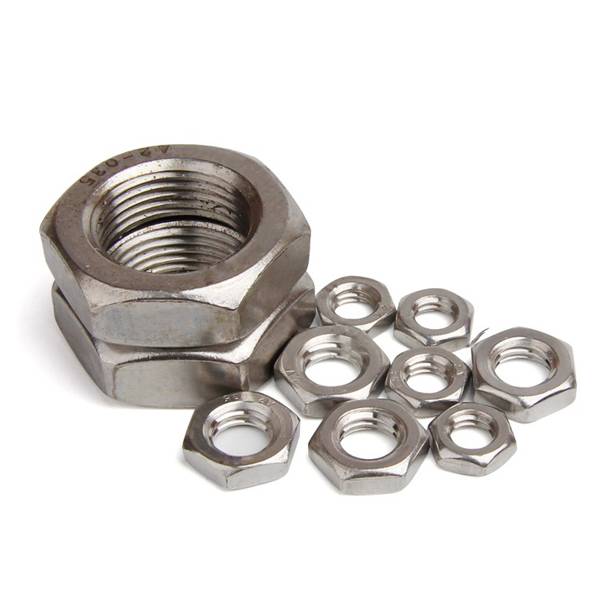 DIN 431Pipe Nut • Stainless Steel • Brass • Uncoated • Types of Hex Nuts