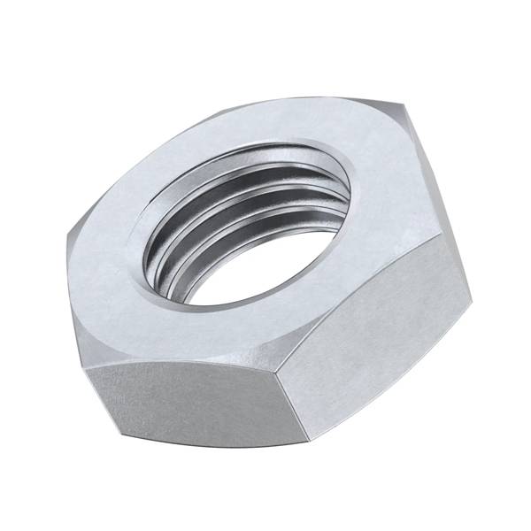 DIN 439-2 Hexagon Thin Nuts • Steel • Brass • Uncoated • Chamfered • Types of Hex Nuts