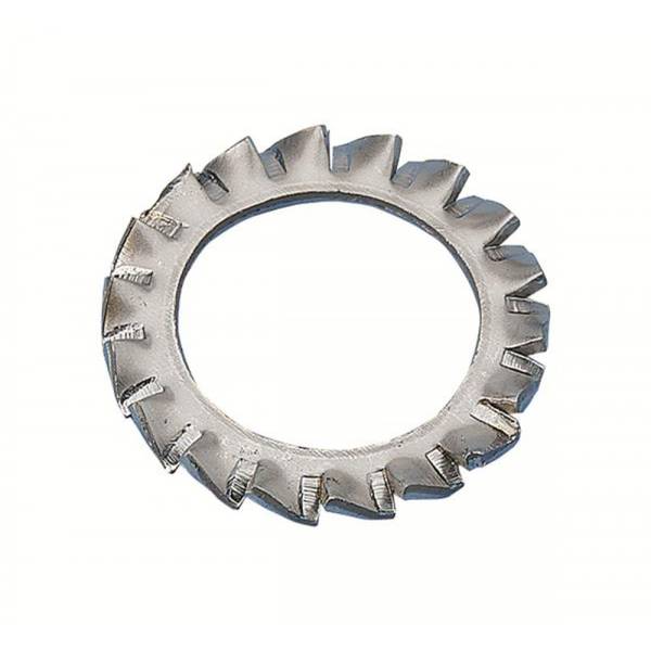 DIN 6798 A Serrated Lock Washer • Spring Steel • Stainless Steel
