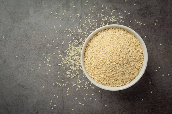 White Sesame Seeds • Bulk / Sack / Package • Organic