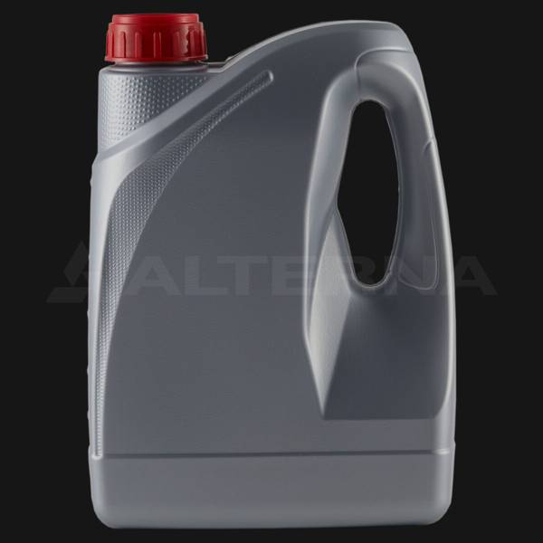 3 Litre Plastic Engine Oil Container with 50 mm Aluminum Seal Cap