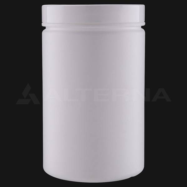 380 ml HDPE Jar with 70 mm Pressure Sensitive Liner Lid