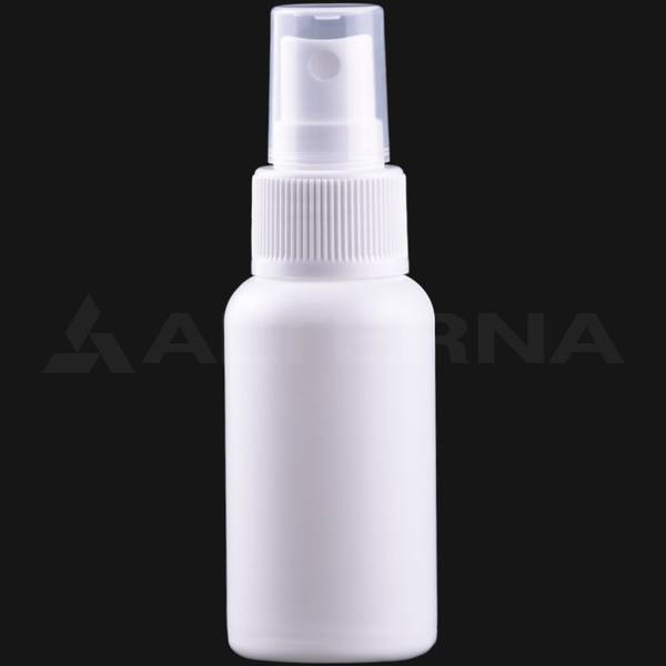 50 ml HDPE Bottle with 24 mm Atomiser Spray