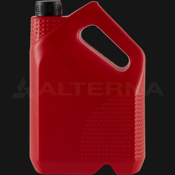 3 Liter HDPE Motor Oil Jerry Can with 38 mm Alu. Seal Cap