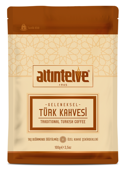Altıntelve Ground Turkish Coffee 100 Gr