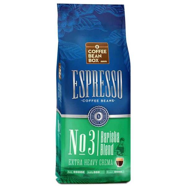 CoffeeBeanBox Espresso Coffee Beans Barista Blend 1000 Gr