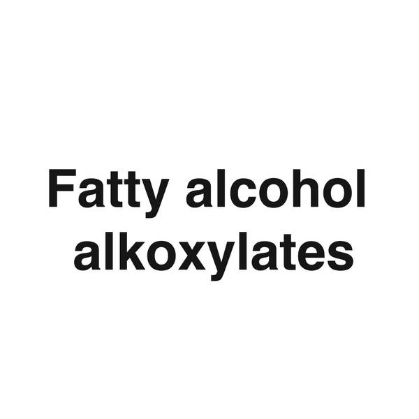 Fatty alcohol alkoxylates