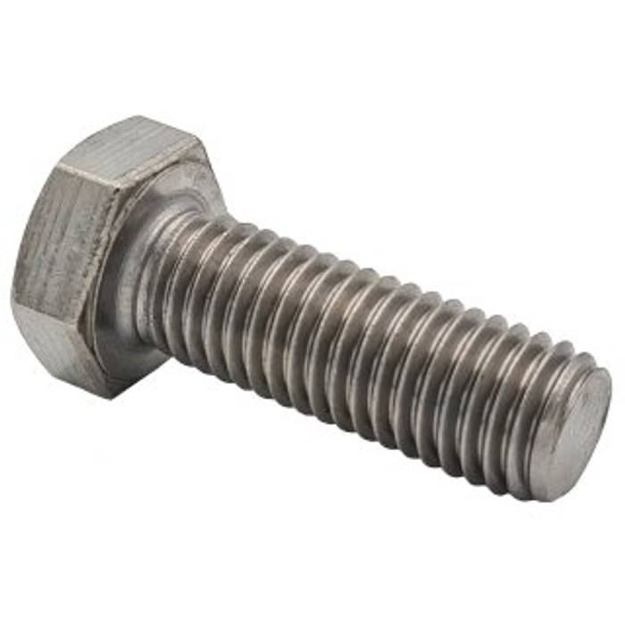 DIN 933 Hexagon Head Bolt • Steel (8.8, 10.9, 12.9) • Stainless Steel • Brass • Plastic