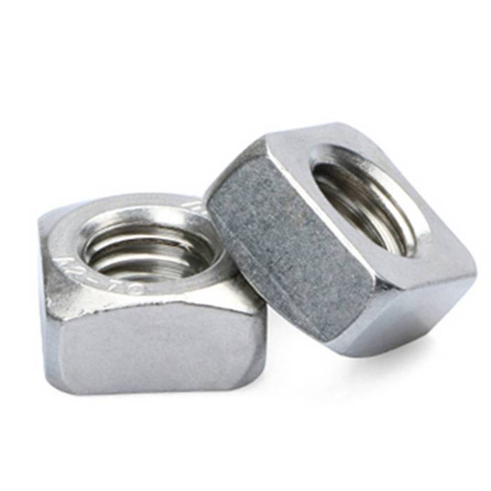 DIN 557 Square Nut • Steel • Uncoated • Types of Hex Nuts