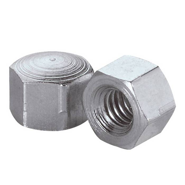 DIN 917 Hexagon Cup Nuts • Steel (6) • Stainless Steel • Brass • Uncoated • Types of Hex Nuts