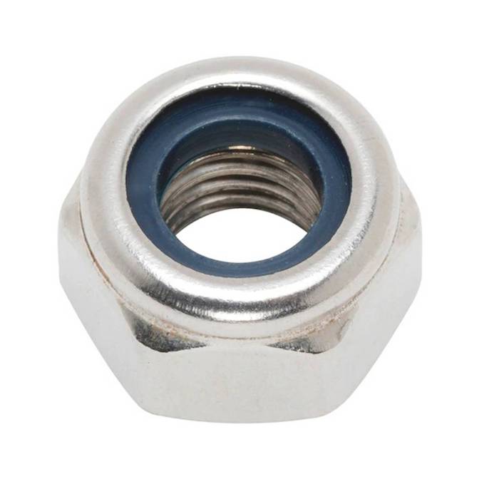 DIN 982 Prevailing Torque Type Hexagon Nut with non-metallic Insert (High Type) • Uncoated • Types of Hex Nuts