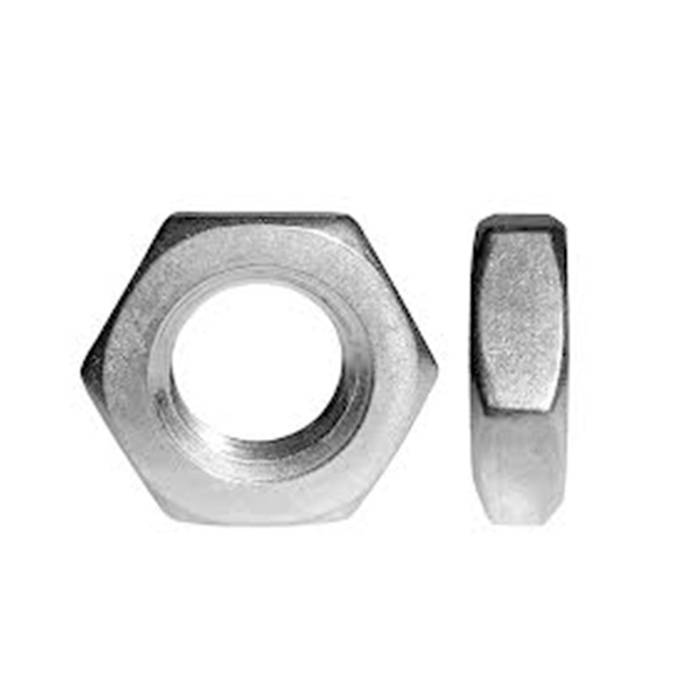 DIN 936 Hexagon Thin Nut • Stainless Steel • Brass • Uncoated • Types of Hex Nuts