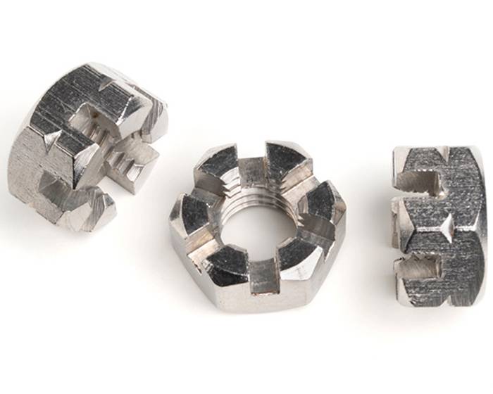 DIN 937 Hexagon Slotted and Castle Nut • Uncoated • Types of Hex Nuts