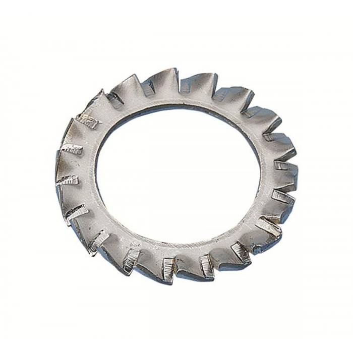 DIN 6798 A Serrated Lock Washer • Spring Steel • Stainless Steel