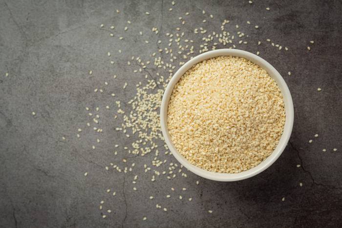 White Sesame Seeds • Bulk / Sack / Package • Organic