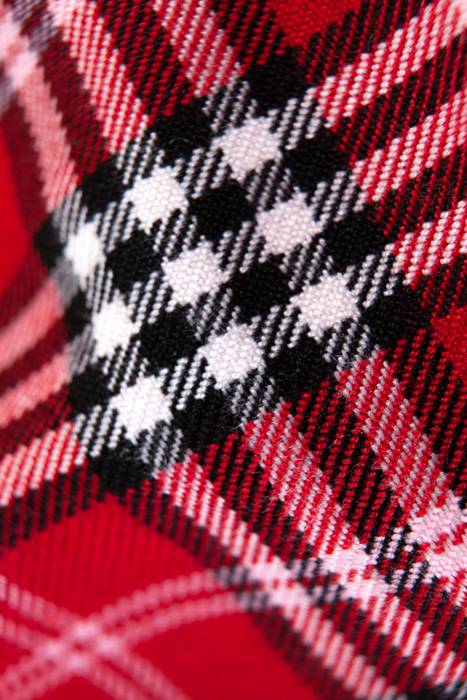 Polyester (%65) / Viscose (%35) • Scottish Fabric • Tartan/Plaid • Woven