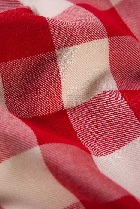 Polyester (%65) / Viscose (%35) • Scottish Fabric • Tartan/Plaid • Woven