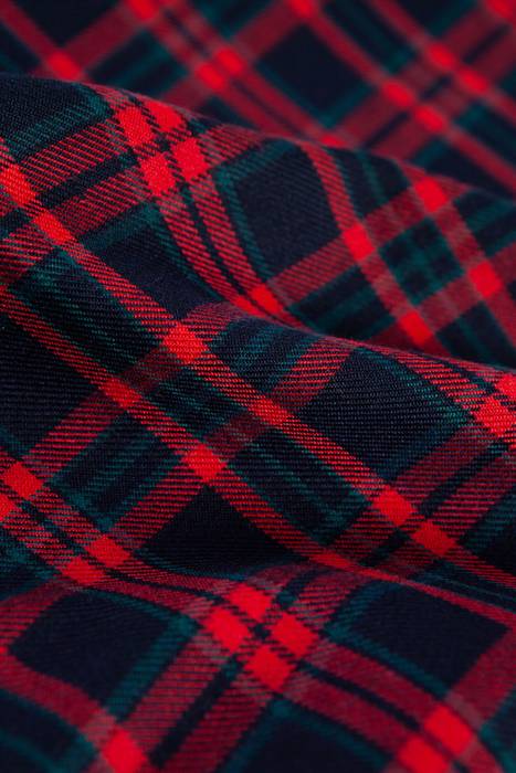 Polyester (%65) / Viscose (%35) • Scottish Fabric • Tartan/Plaid • Woven