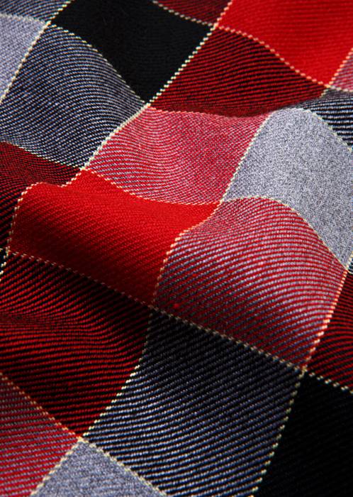 Polyester (%65) / Viscose (%35) • Scottish Fabric • Tartan/Plaid • Woven