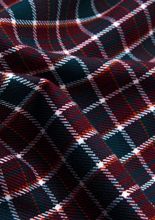 Polyester (%65) / Viscose (%35) • Scottish Fabric • Tartan/Plaid • Woven