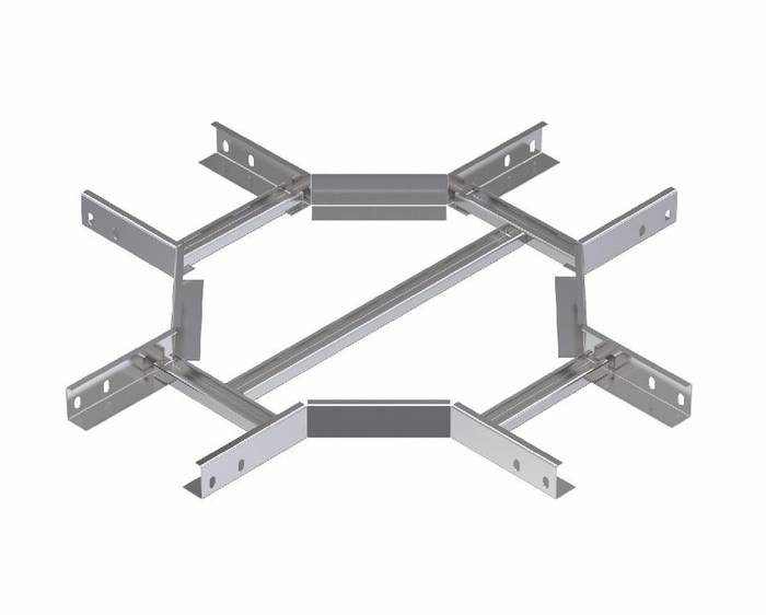 HORIZONTAL CROSSINGS FOR CABLE LADDERS C TYPE H40 - H60 - H100