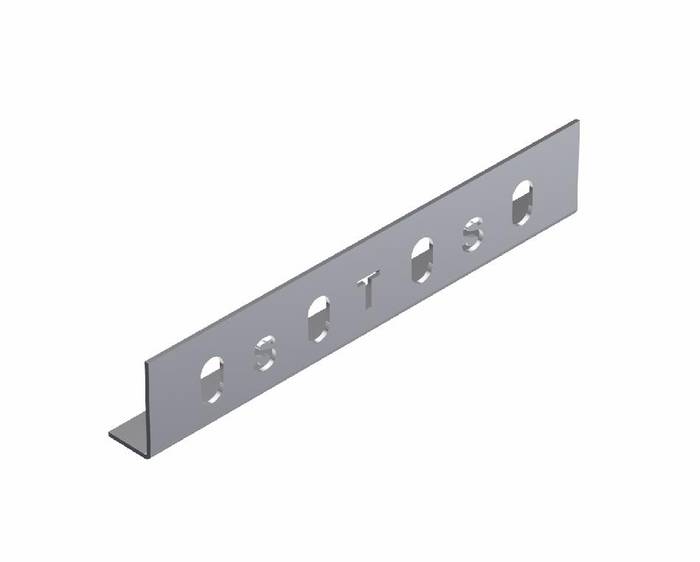 STRAIGHT CONNECTOR FOR CABLE TRAYS H40 - H60 - H100 - STANDART TYPE