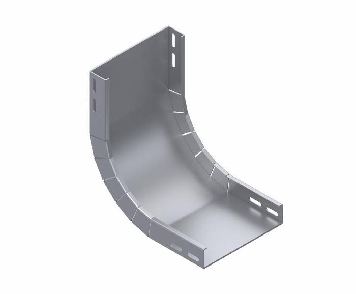 VERTICAL ADJUSTABLE INSIDE BEND FOR CABLE TRAYS H40 - H60 - H100