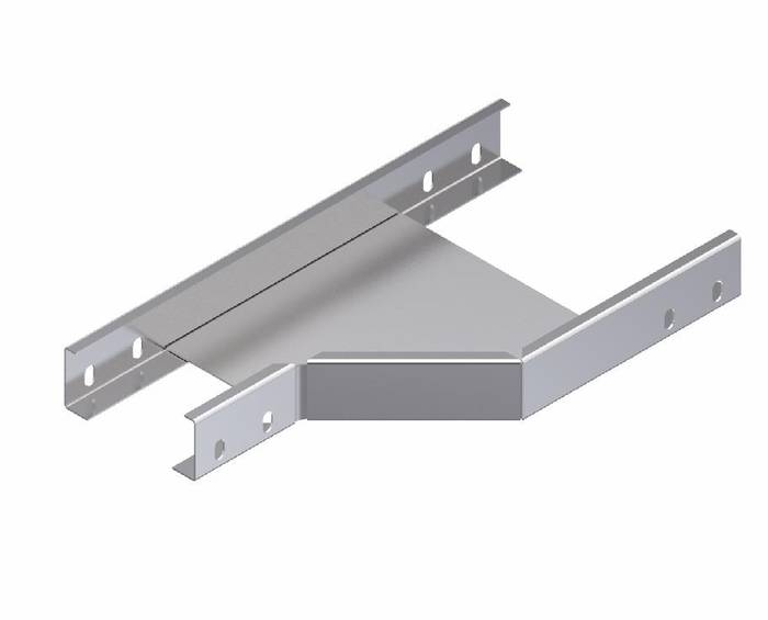 RIGHT REDUCER FOR CABLE TRAYS H40 - H60 - H100