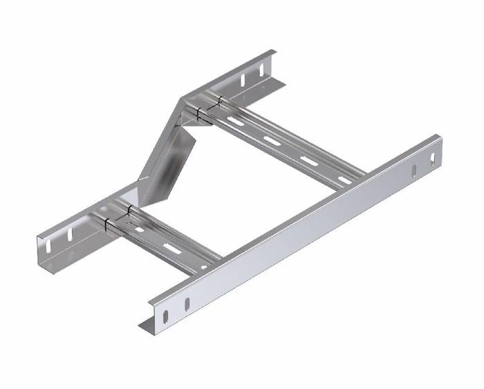 LEFT REDUCER FOR CABLE LADDERS OMEGA TYPE H40 - H60 - H100