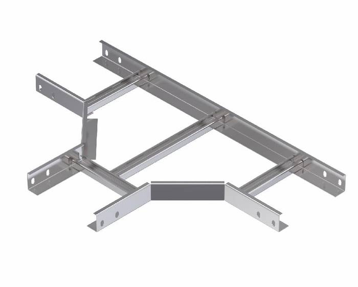 180 DEGREE HORIZONTAL TEE FOR CABLE LADDERS C TYPE H40 - H60 - H100