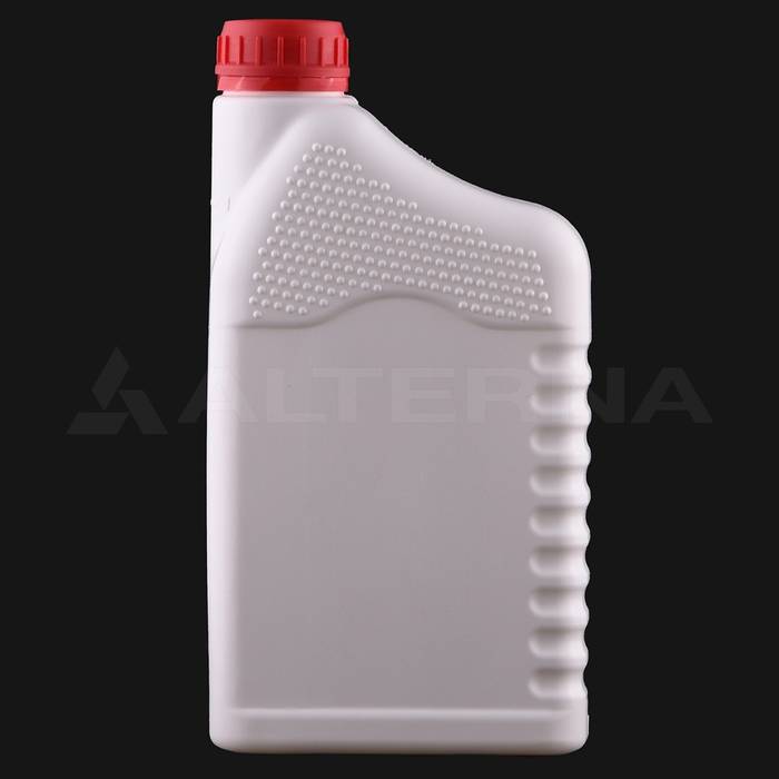 1 Litre HDPE Coolant Bottle with 38 mm Tamper-evident Cap