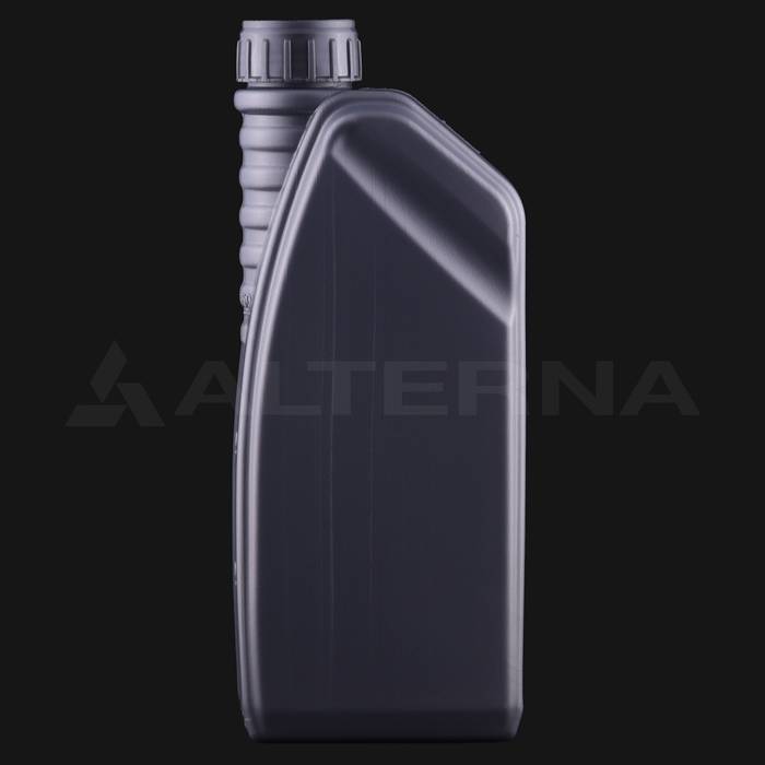 1 Litre HDPE Motor Oil Bottle with 38 mm Aluminum Seal Cap