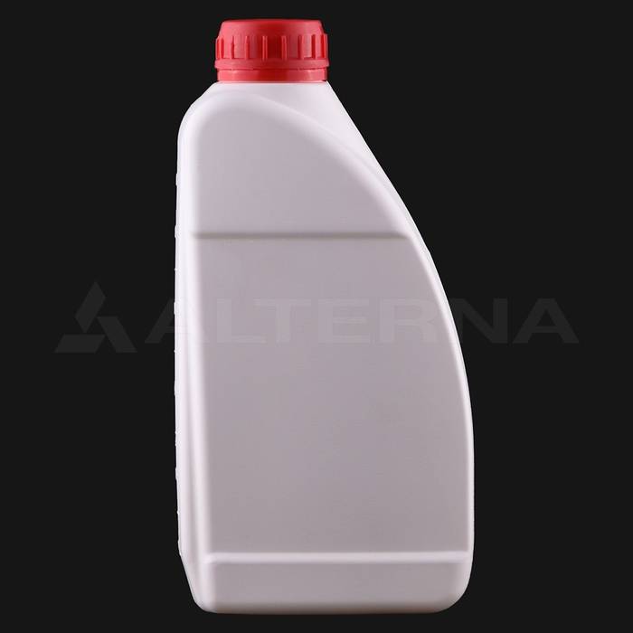 1 Litre HDPE Motor Oil Bottle with 38 mm Tamper-evident Cap