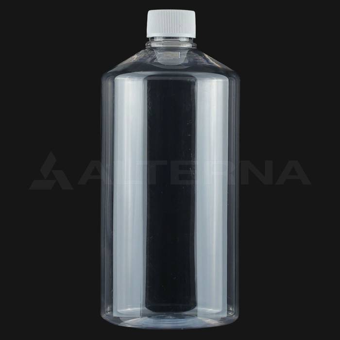 1 Litre PET Plastic Bottle with 28 mm Foam Seal Cap