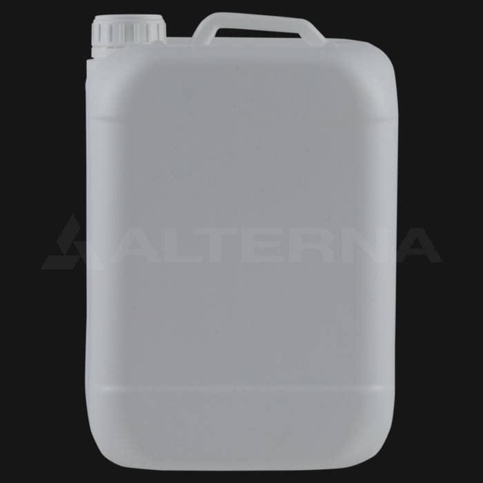 10 Litre HDPE Plastic Jerry Can with 50 mm Foam Seal Secure Cap