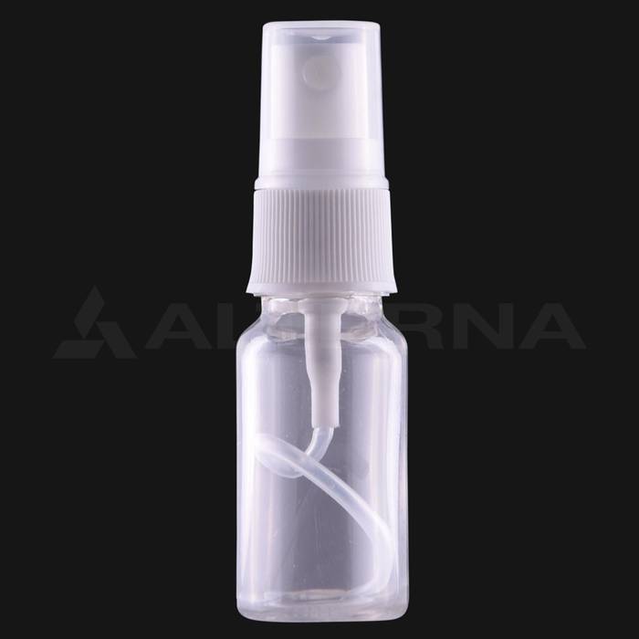 10 ml PET Fine Mist Spray Bottle with 18 mm Atomiser