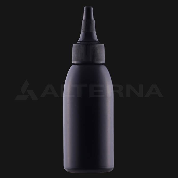 100 ml HDPE Bottle with 24 mm Twist-top Cap