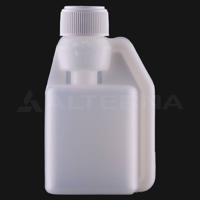 100 ml HDPE Dosing Bottle with 10 ml Dosage Chamber