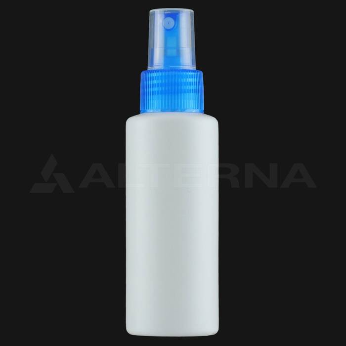 100 ml HDPE Bottle with 24 mm Atomiser Sprayer