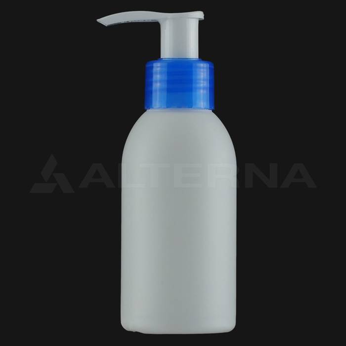 100 ml HDPE Bottle with 24 mm Pump Dispenser