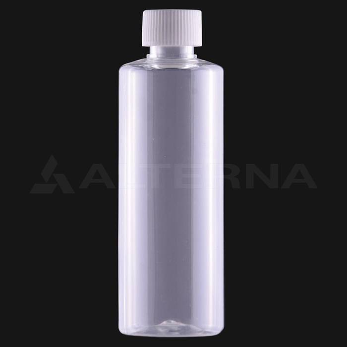 100 ml PET Cylinder Bottle with 18 mm PE Foam Lined Cap