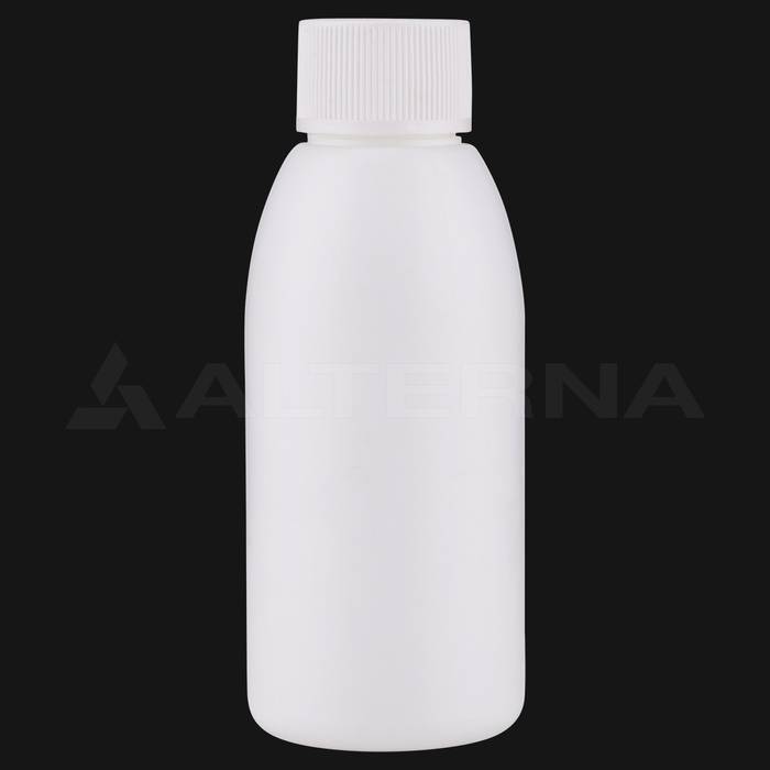 100 ml HDPE Bottle with 24 mm Foam Seal Cap