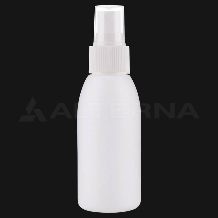 100 ml Plastic Fine Mist Spray Bottle with 24 mm Atomiser