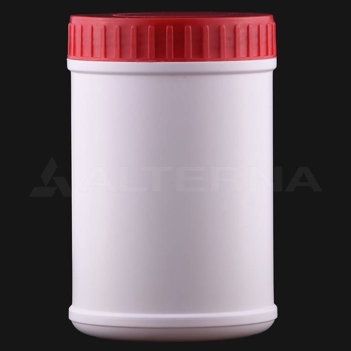 1000 ml Plastic Jar with 100 mm Screw Lid