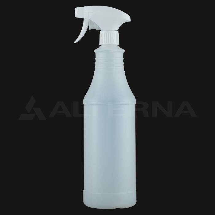 1 Litre HDPE Spray Bottle with 28 mm Trigger