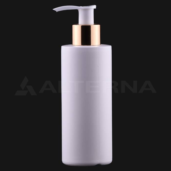 150 ml HDPE Cylinder Bottle with 24 mm Pump Dispenser